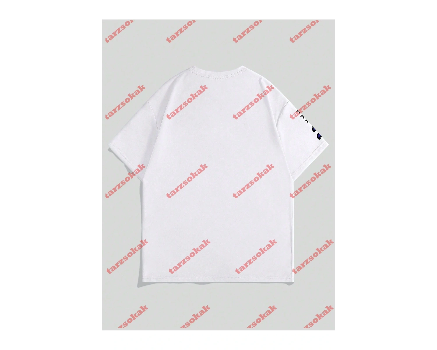 Model 3594 Erkek Yazlık Yuvarlak Yaka Kısa Kollu Günlük Tişört, Yaz