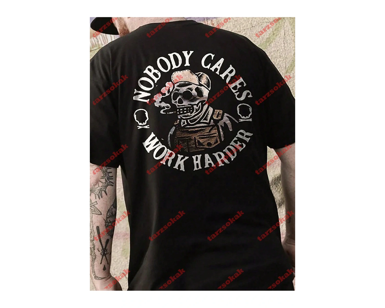 Model 3596 Erkek Yazlık Yuvarlak Yaka Kısa Kollu Günlük Tişört, Yaz