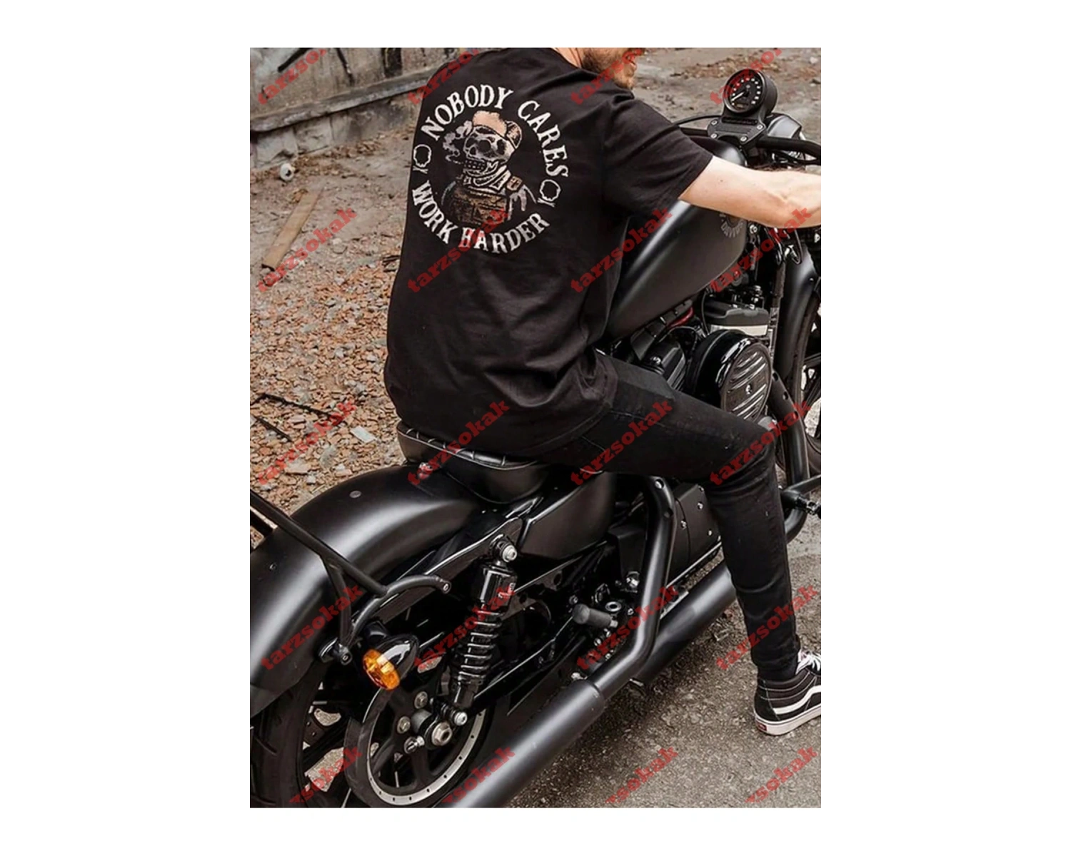 Model 3596 Erkek Yazlık Yuvarlak Yaka Kısa Kollu Günlük Tişört, Yaz