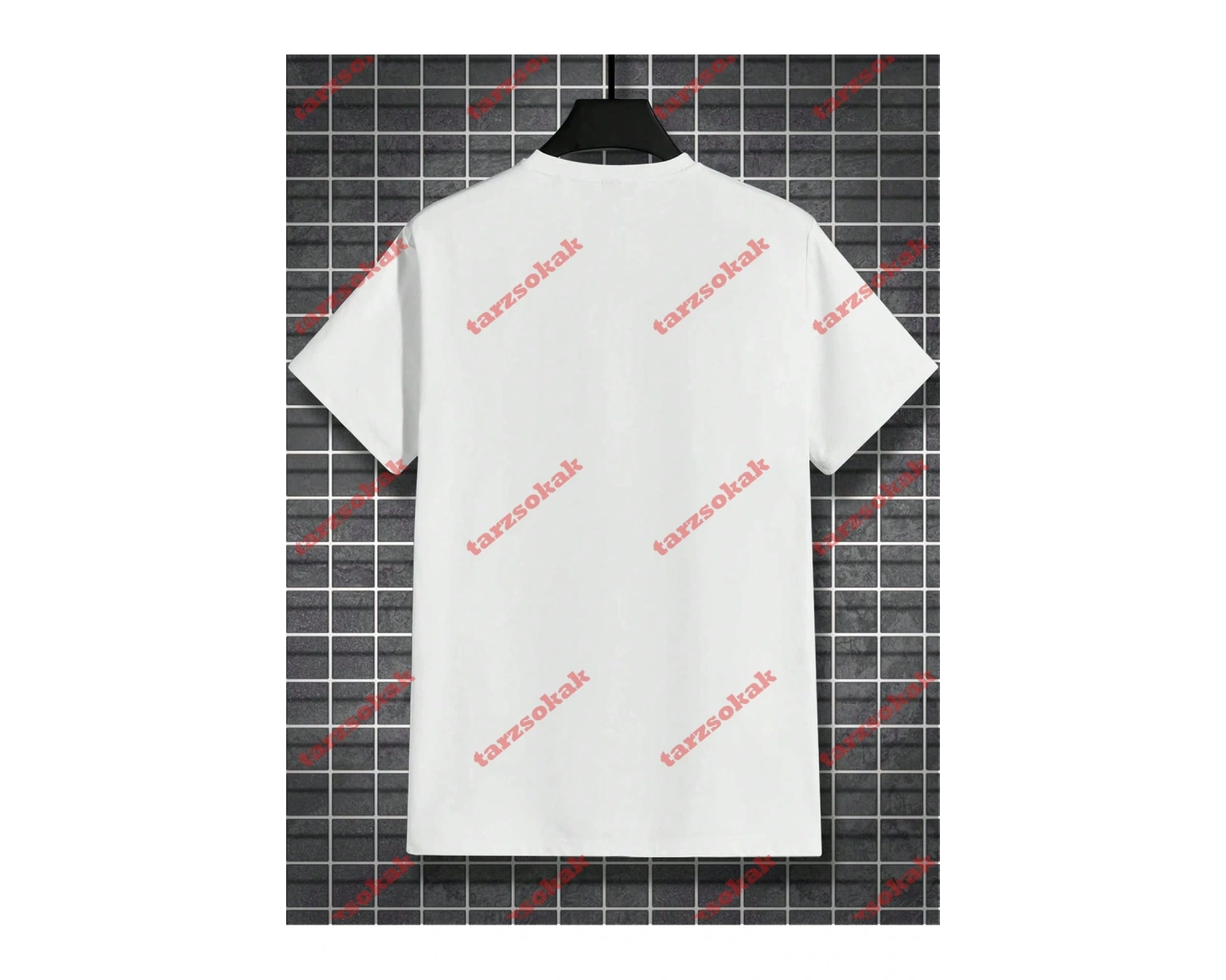 Model 3597 Erkek Yazlık Yuvarlak Yaka Kısa Kollu Günlük Tişört, Yaz