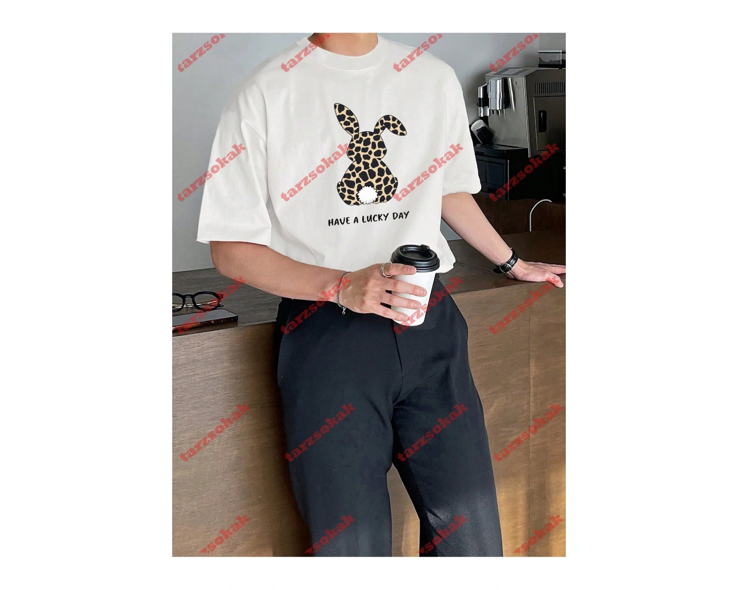 Model 3607 Erkek Yazlık Yuvarlak Yaka Kısa Kollu Günlük Tişört, Yaz