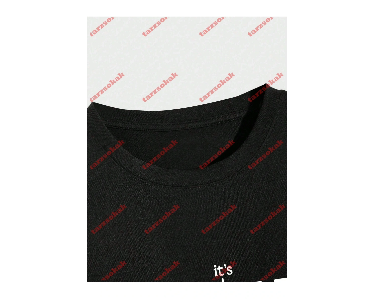 Model 3615 Erkek Yazlık Yuvarlak Yaka Kısa Kollu Günlük Tişört, Yaz