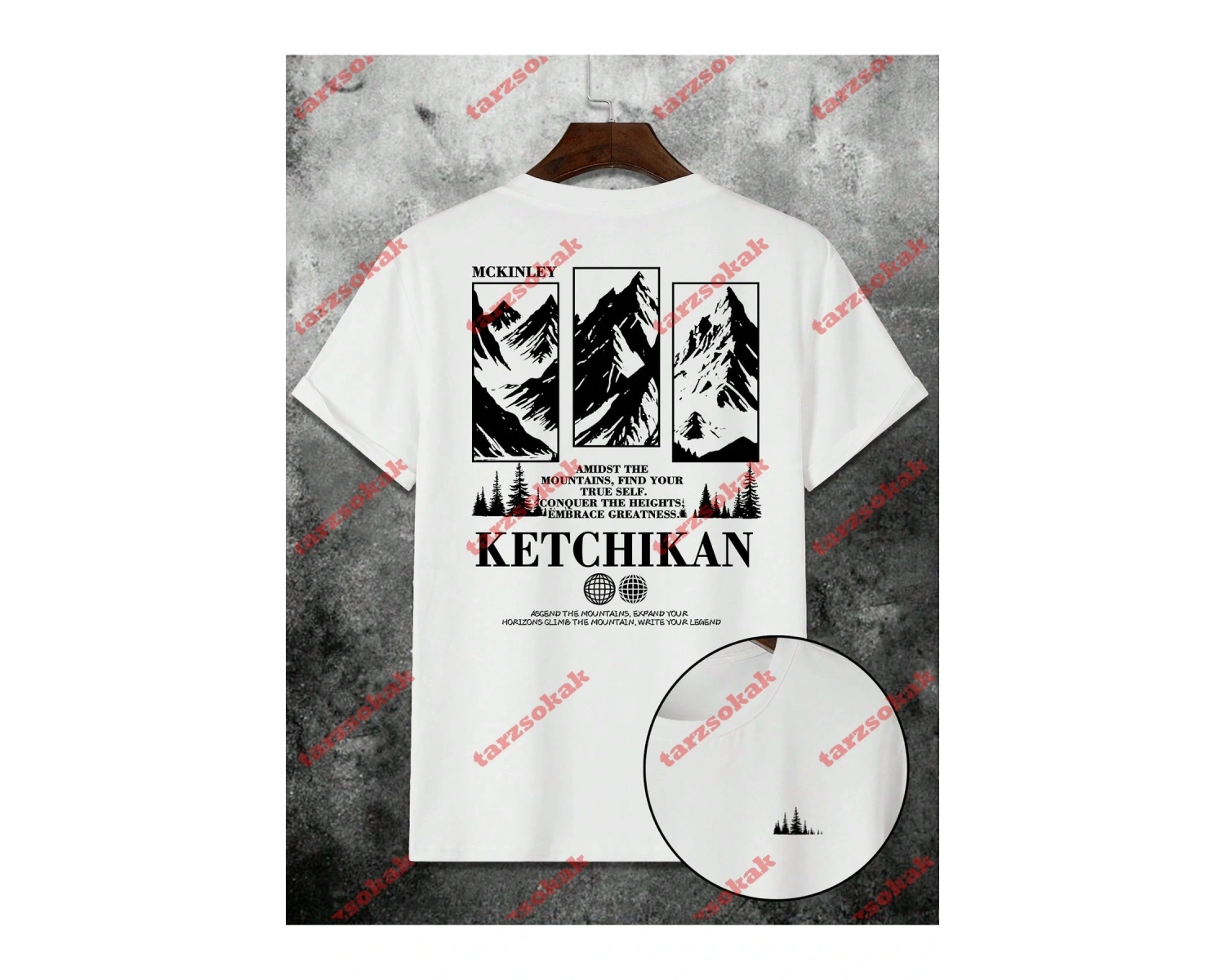 Model 3625 Erkek Yazlık Yuvarlak Yaka Kısa Kollu Günlük Tişört, Yaz