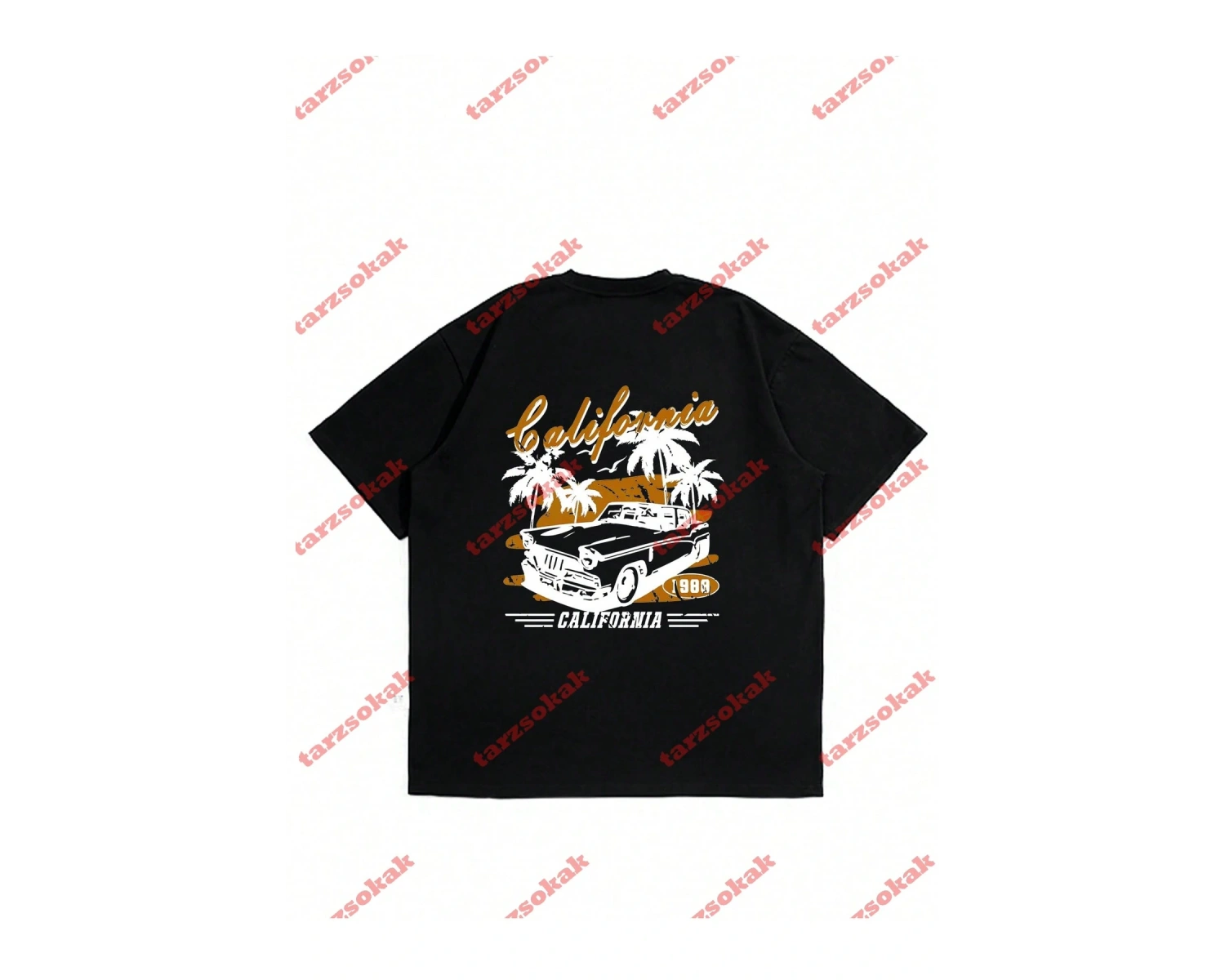 Model 3628 Erkek Yazlık Yuvarlak Yaka Kısa Kollu Günlük Tişört, Yaz