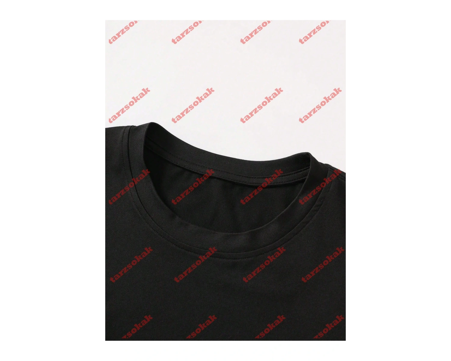 Model 3631 Erkek Yazlık Yuvarlak Yaka Kısa Kollu Günlük Tişört, Yaz