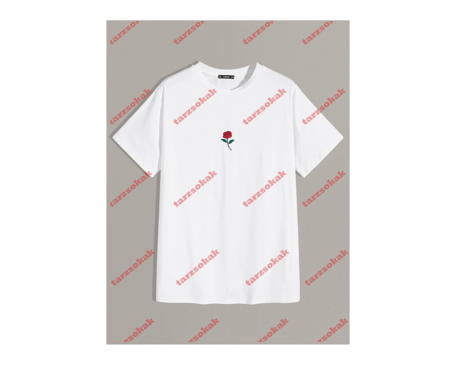 Model 3635 Erkek Yazlık Yuvarlak Yaka Kısa Kollu Günlük Tişört, Yaz