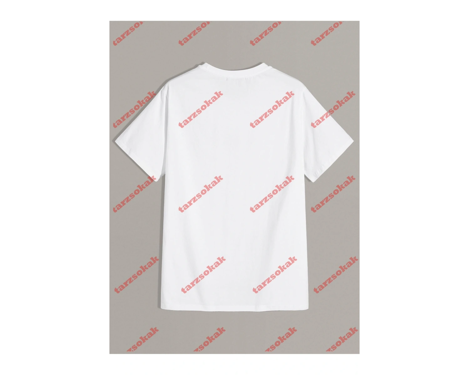 Model 3635 Erkek Yazlık Yuvarlak Yaka Kısa Kollu Günlük Tişört, Yaz