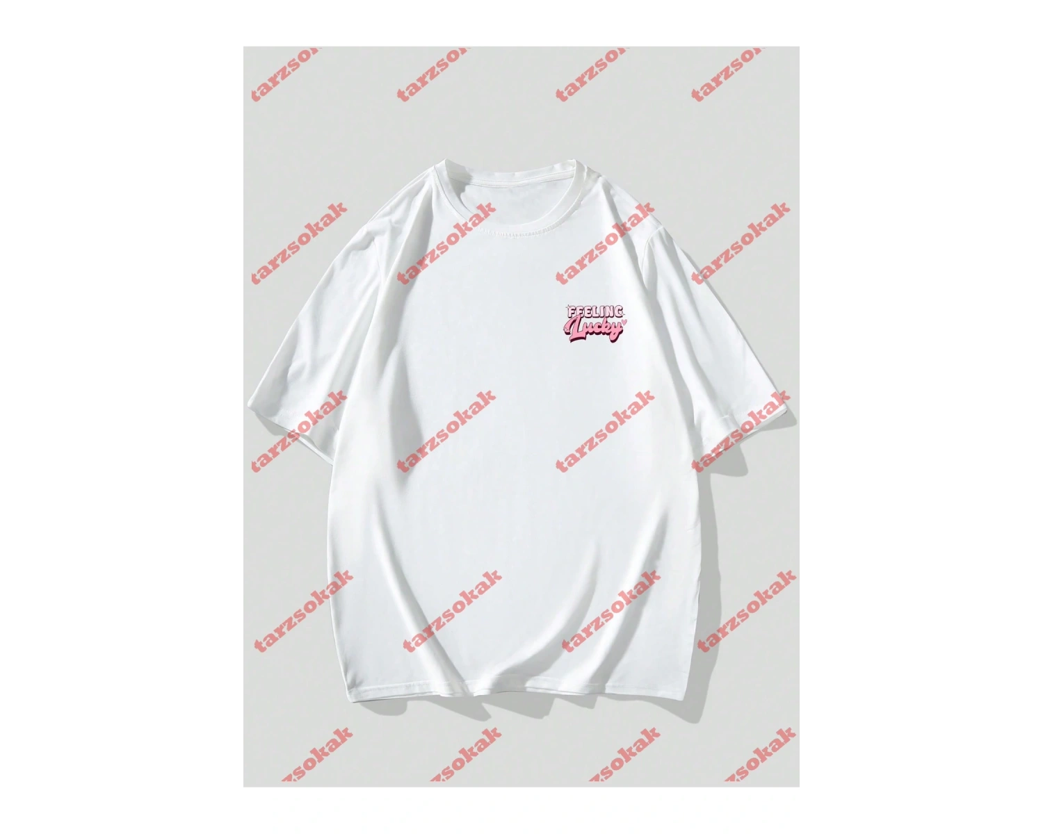 Model 3637 Erkek Yazlık Yuvarlak Yaka Kısa Kollu Günlük Tişört, Yaz