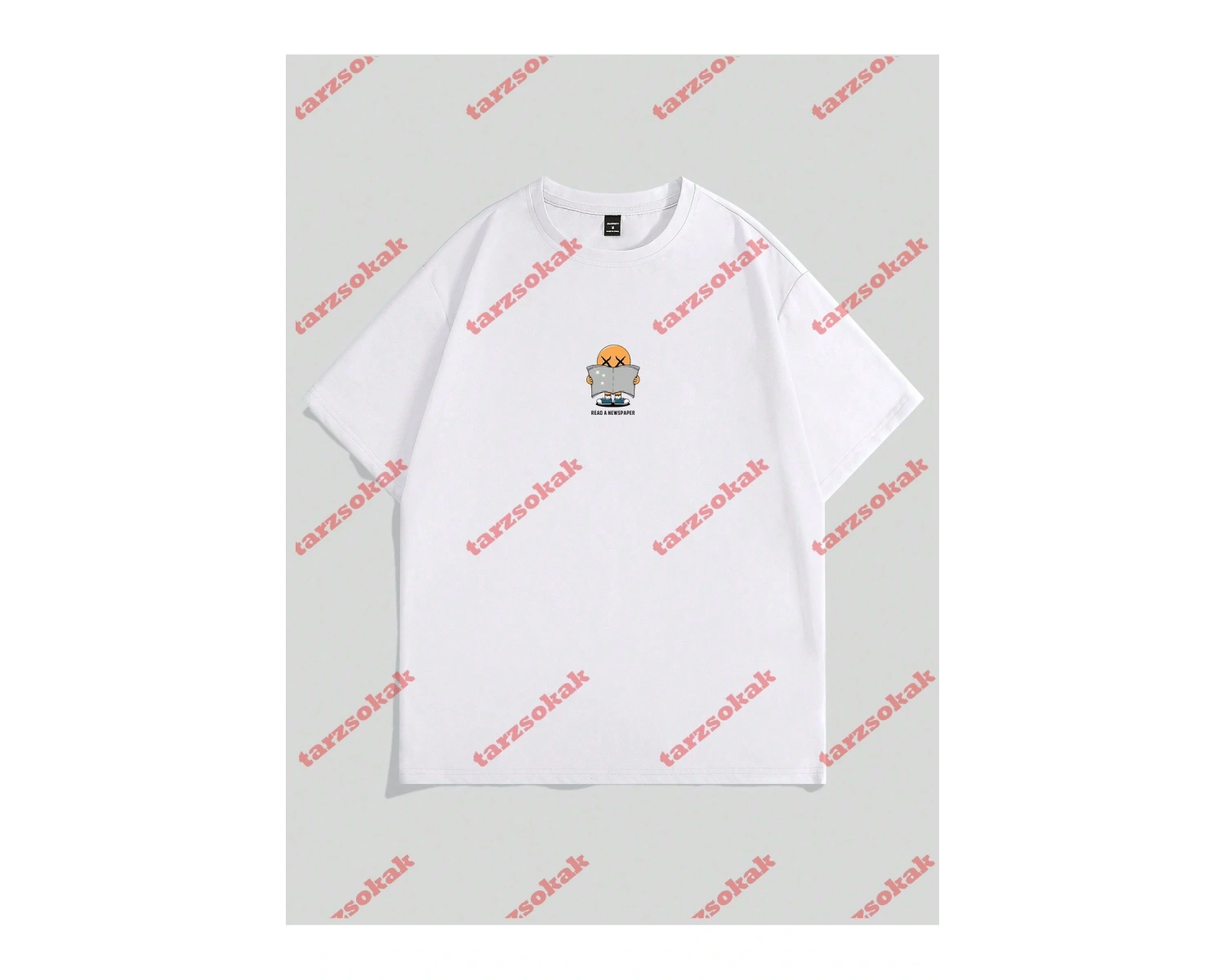 Model 3640 Erkek Yazlık Yuvarlak Yaka Kısa Kollu Günlük Tişört, Yaz