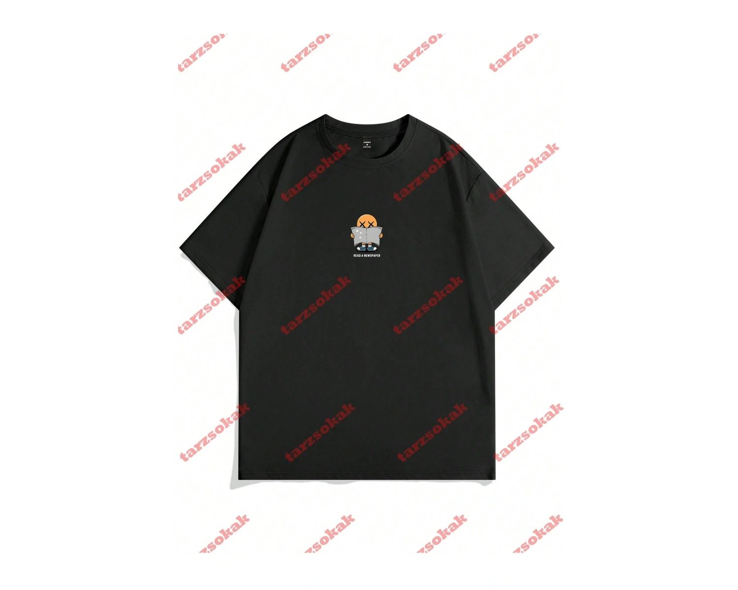 Model 3640 Erkek Yazlık Yuvarlak Yaka Kısa Kollu Günlük Tişört, Yaz