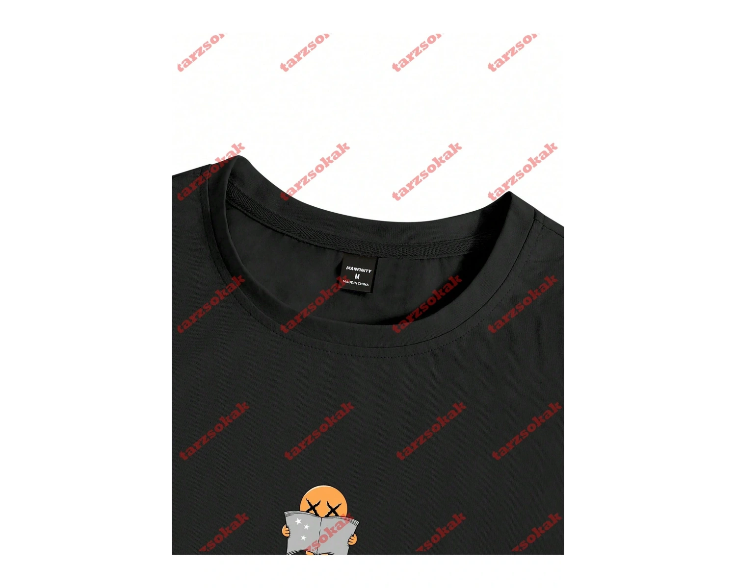 Model 3640 Erkek Yazlık Yuvarlak Yaka Kısa Kollu Günlük Tişört, Yaz