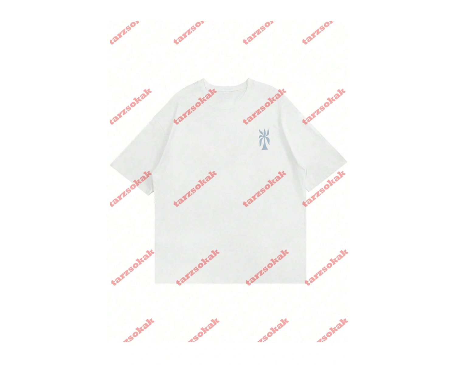 Model 3645 Erkek Yazlık Yuvarlak Yaka Kısa Kollu Günlük Tişört, Yaz