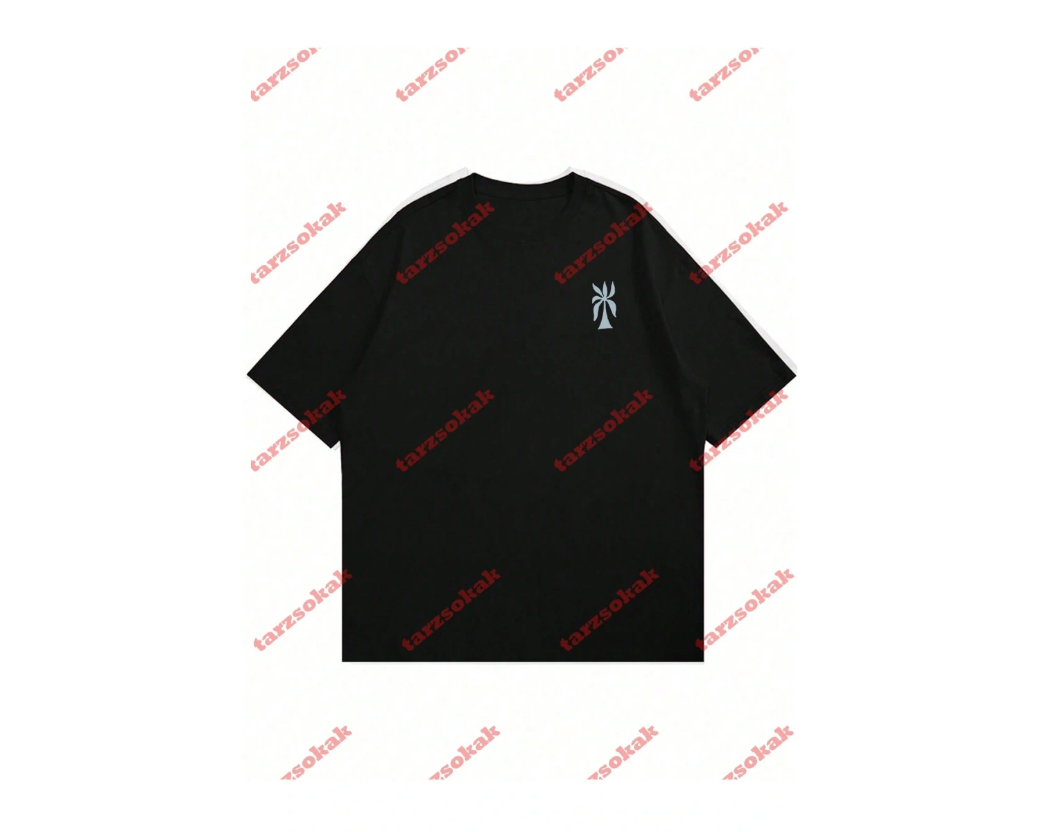 Model 3645 Erkek Yazlık Yuvarlak Yaka Kısa Kollu Günlük Tişört, Yaz