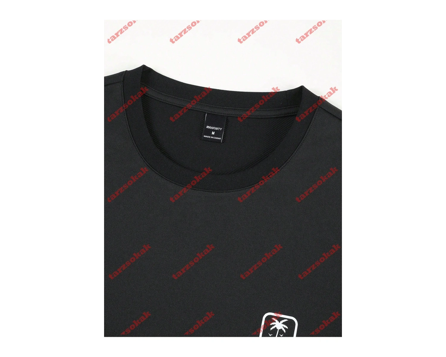 Model 3646 Erkek Yazlık Yuvarlak Yaka Kısa Kollu Günlük Tişört, Yaz