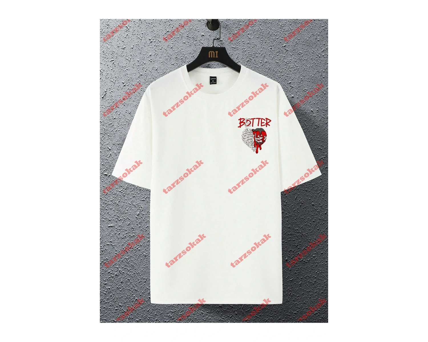 Model 3651 Erkek Yazlık Yuvarlak Yaka Kısa Kollu Günlük Tişört, Yaz