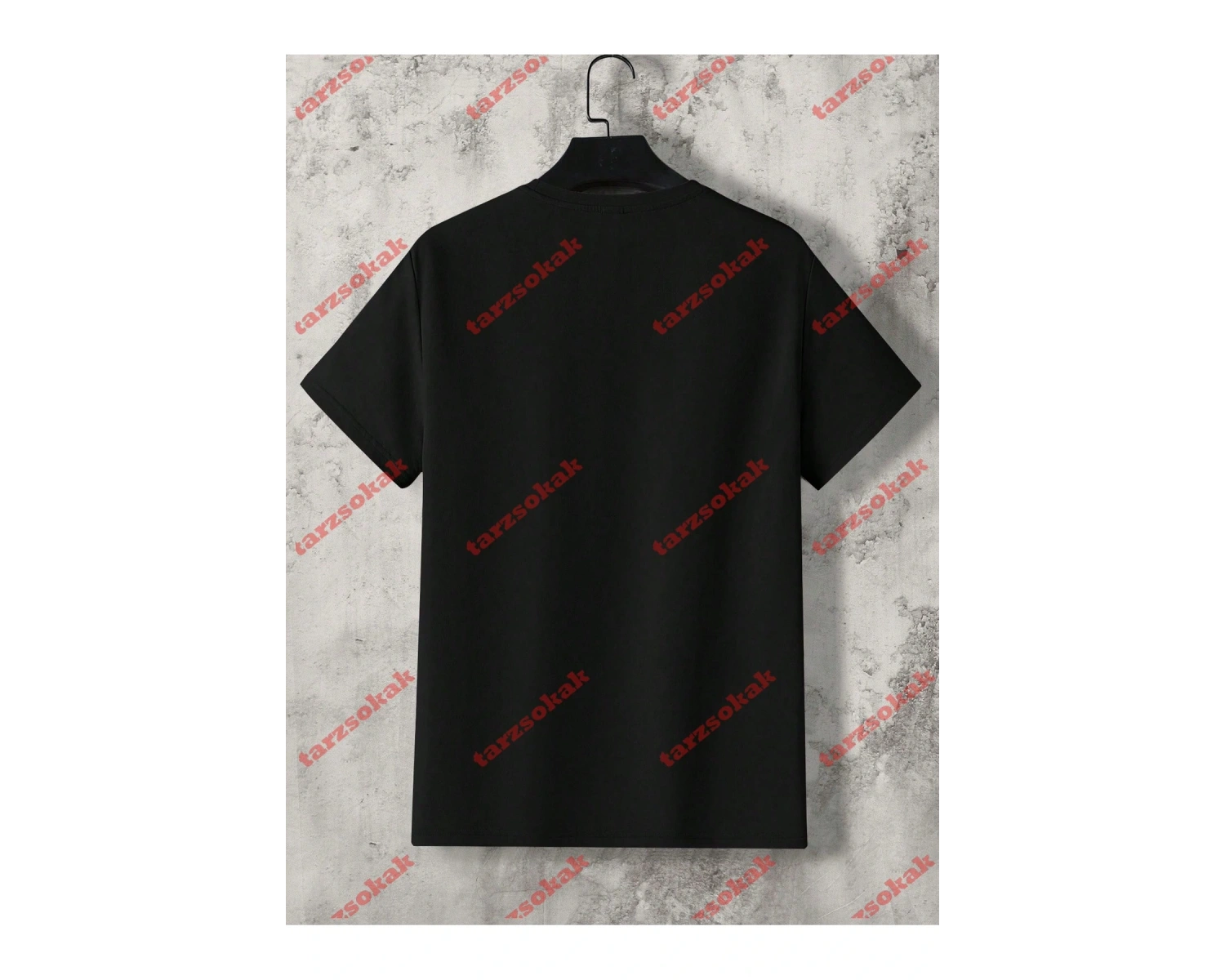 Model 3653 Erkek Yazlık Yuvarlak Yaka Kısa Kollu Günlük Tişört, Yaz