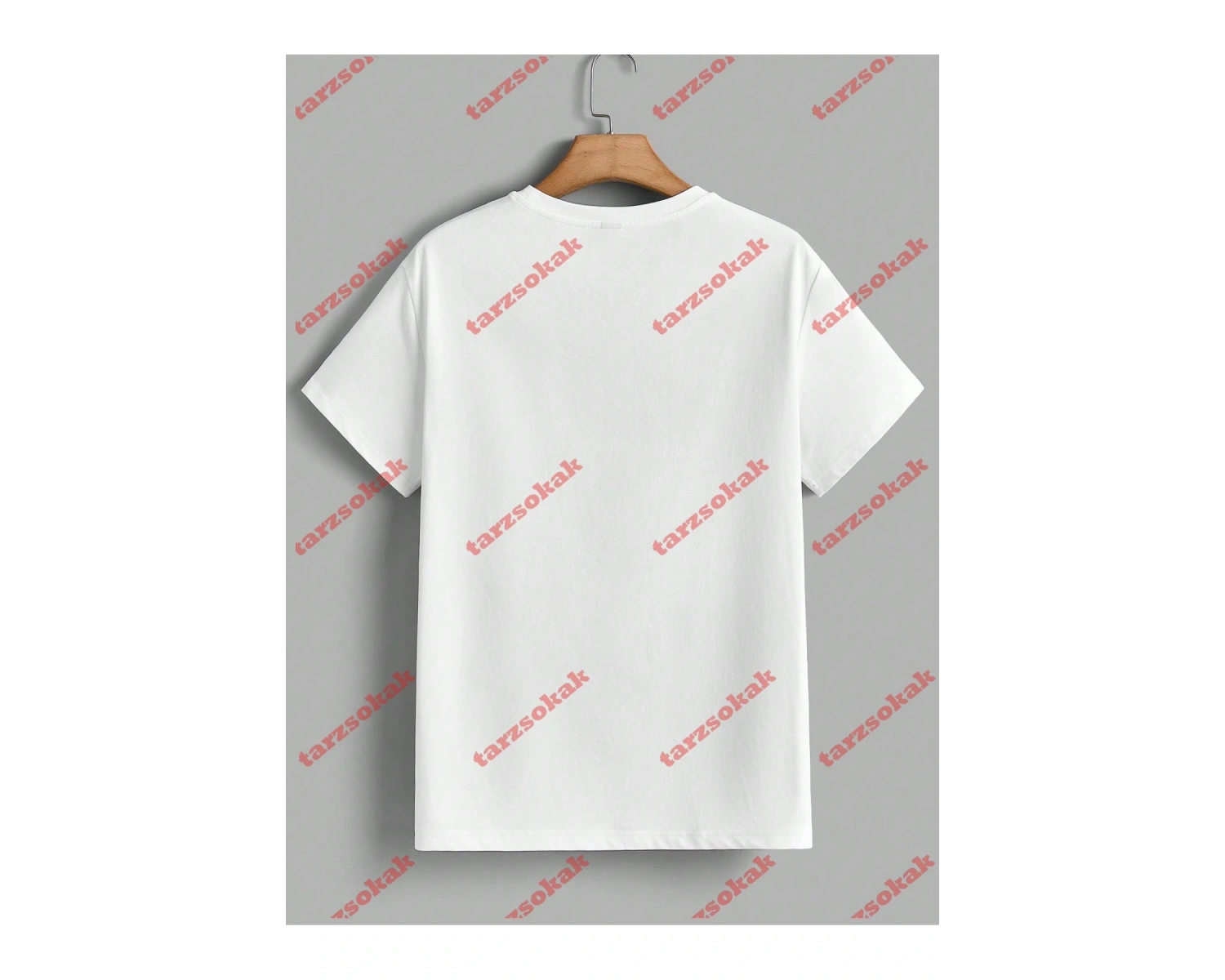 Model 3653 Erkek Yazlık Yuvarlak Yaka Kısa Kollu Günlük Tişört, Yaz