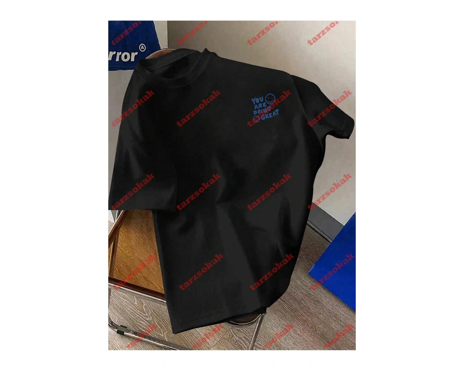 Model 3657 Erkek Yazlık Yuvarlak Yaka Kısa Kollu Günlük Tişört, Yaz