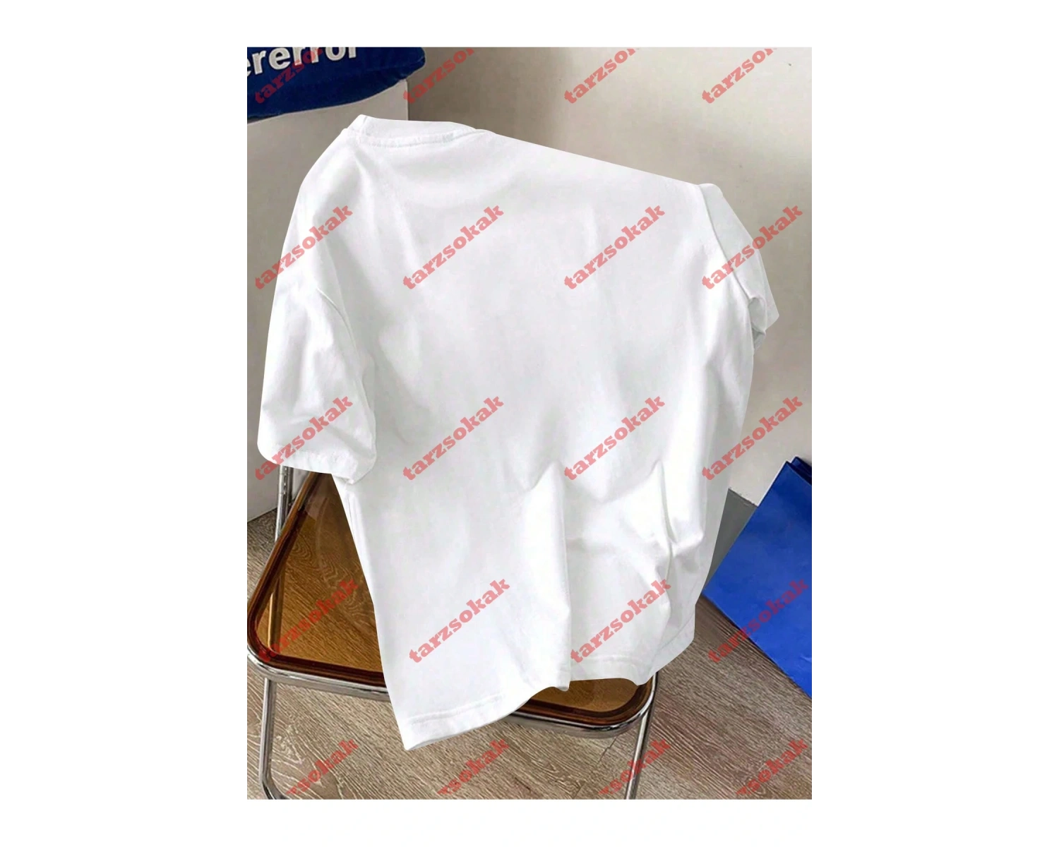 Model 3657 Erkek Yazlık Yuvarlak Yaka Kısa Kollu Günlük Tişört, Yaz