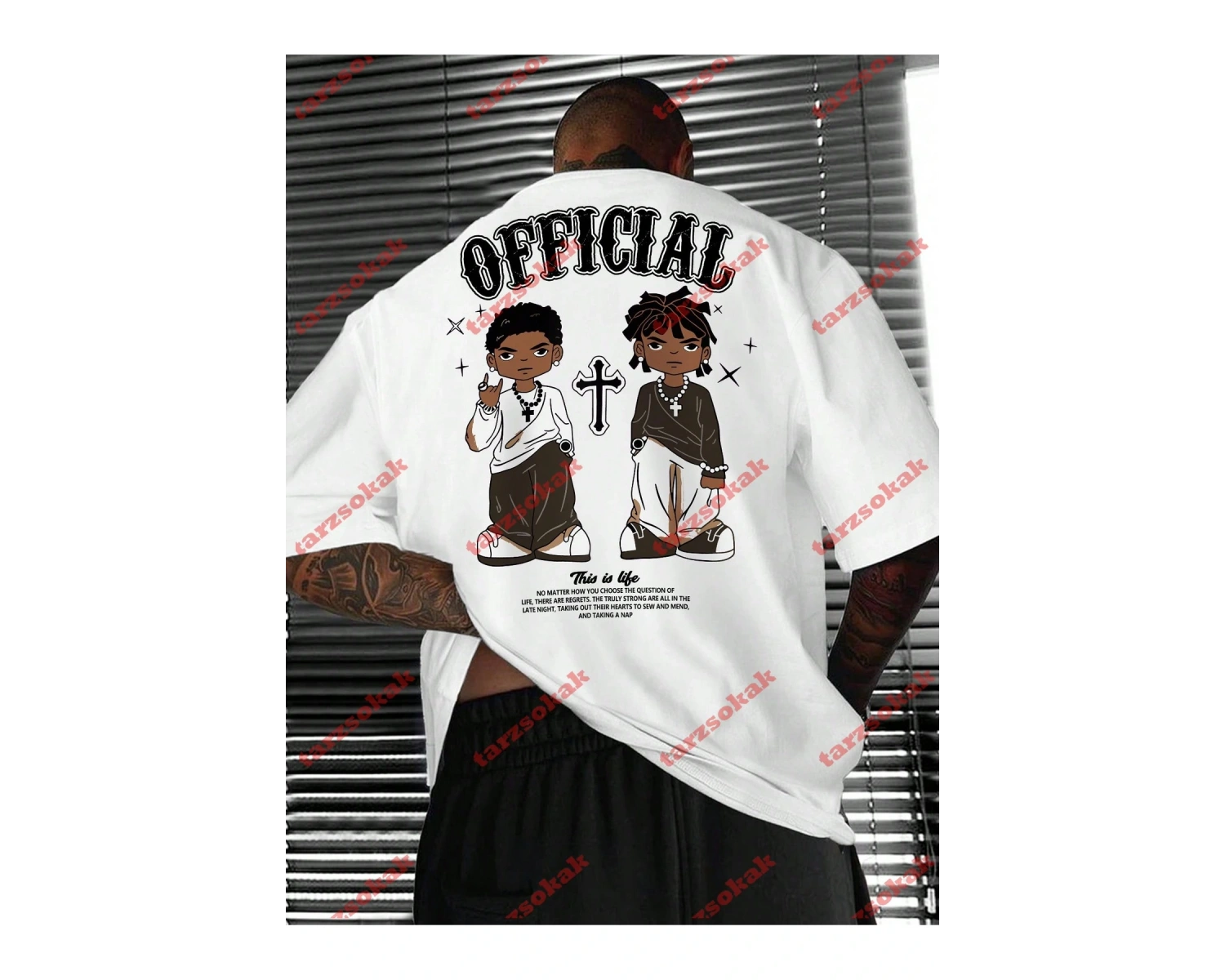 Model 3658 Erkek Yazlık Yuvarlak Yaka Kısa Kollu Günlük Tişört, Yaz