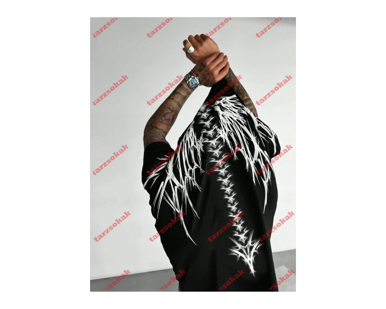 Model 3662 Erkek Yazlık Yuvarlak Yaka Kısa Kollu Günlük Tişört, Yaz