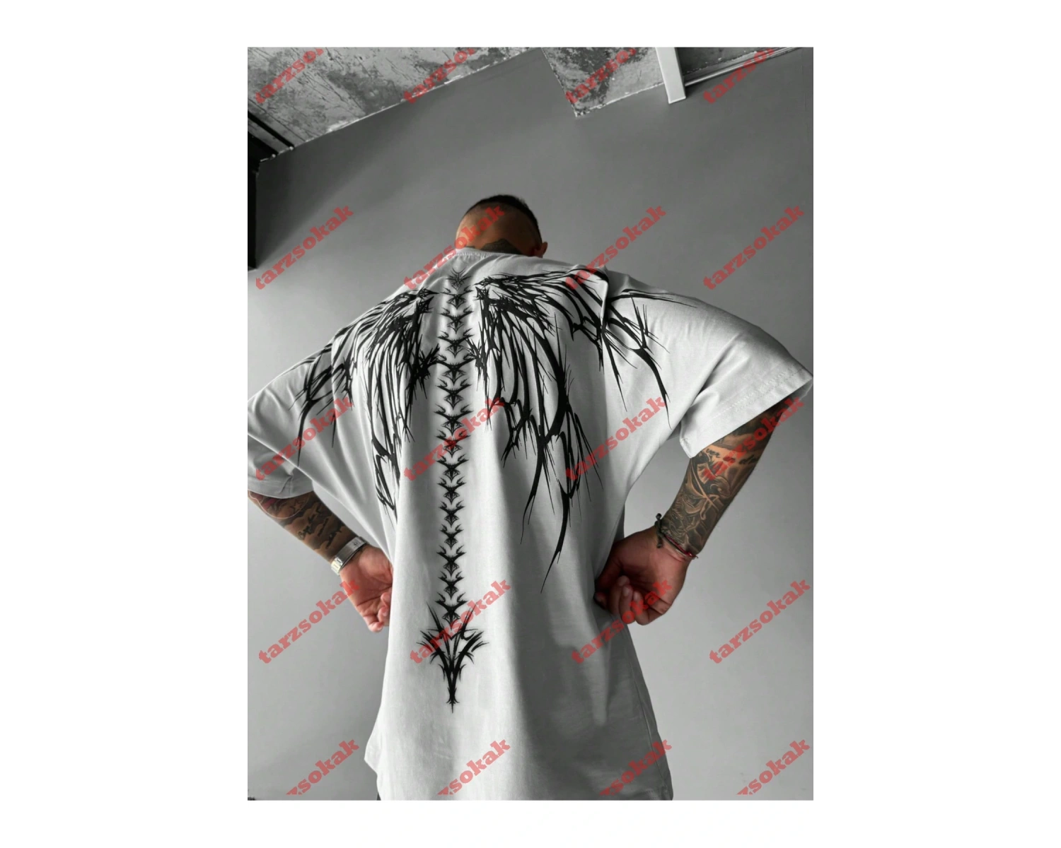 Model 3662 Erkek Yazlık Yuvarlak Yaka Kısa Kollu Günlük Tişört, Yaz