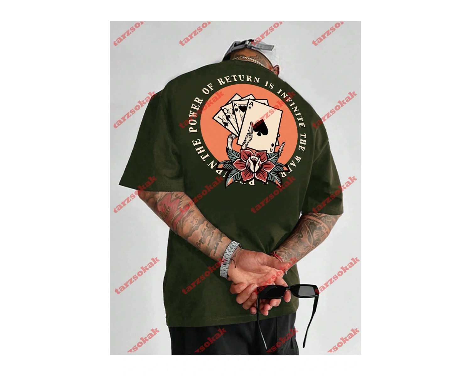 Model 3663 Erkek Yazlık Yuvarlak Yaka Kısa Kollu Günlük Tişört, Yaz