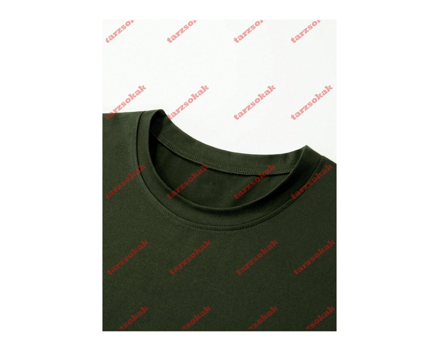 Model 3663 Erkek Yazlık Yuvarlak Yaka Kısa Kollu Günlük Tişört, Yaz