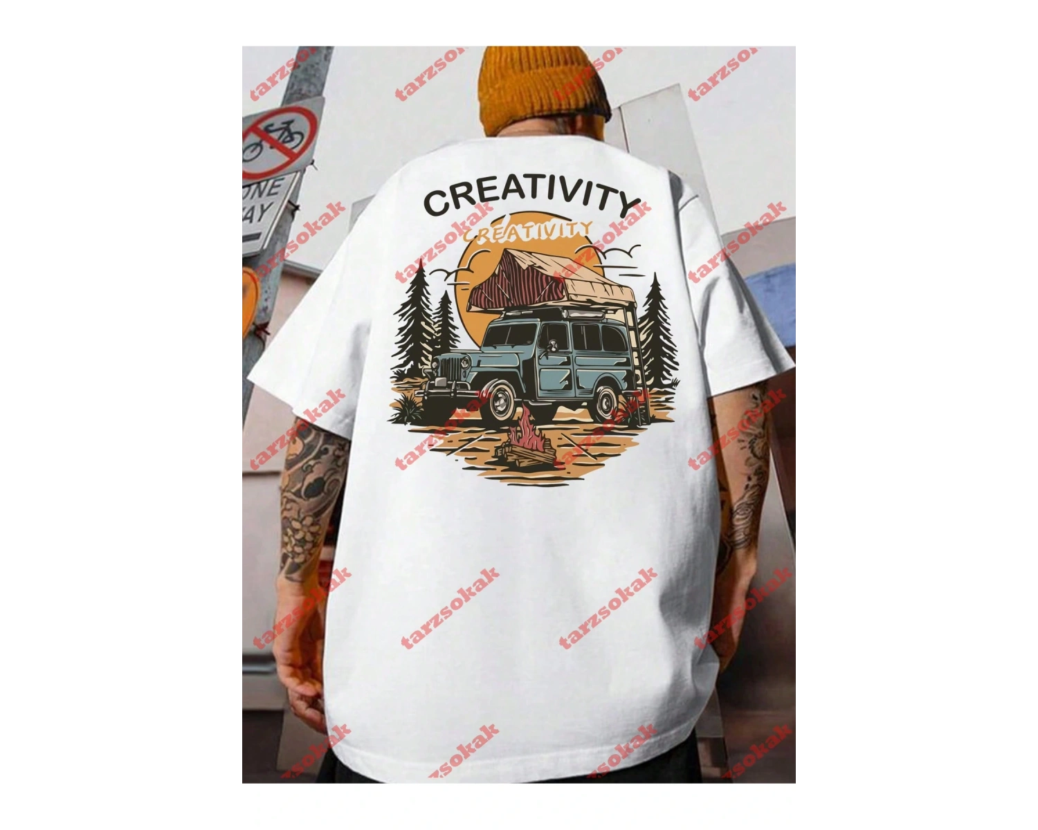 Model 3664 Erkek Yazlık Yuvarlak Yaka Kısa Kollu Günlük Tişört, Yaz