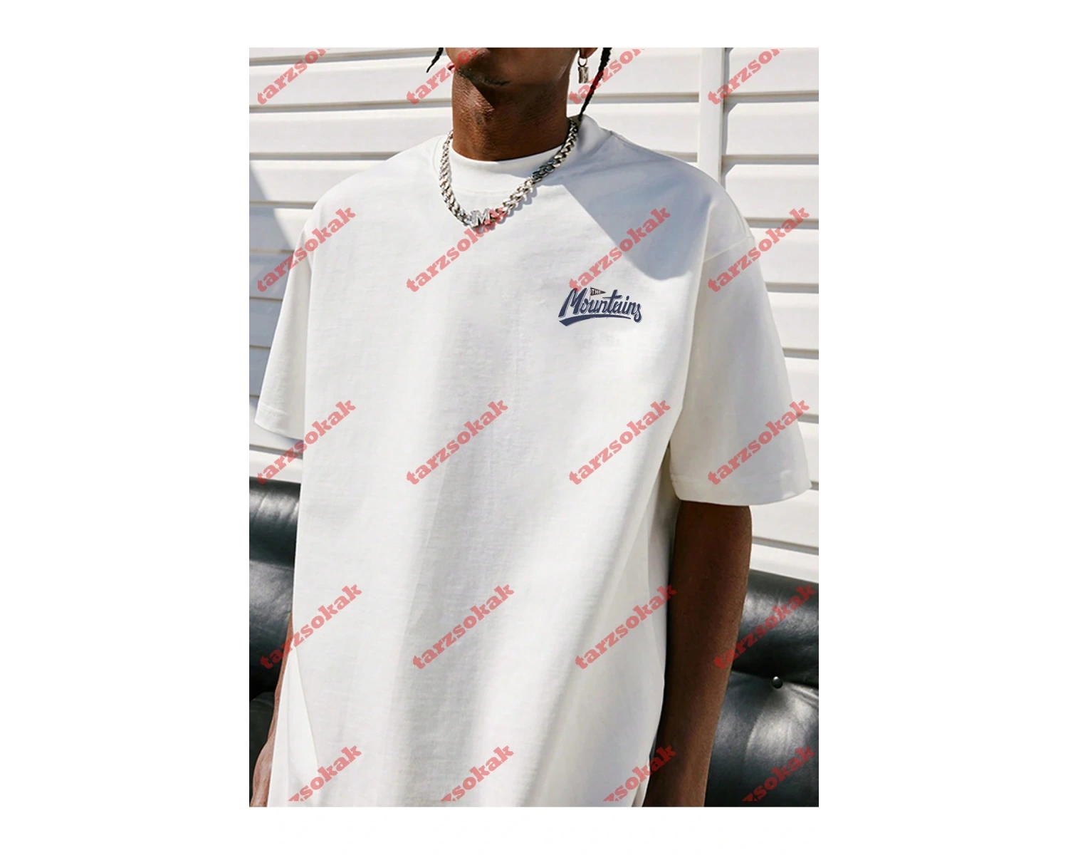 Model 3665 Erkek Yazlık Yuvarlak Yaka Kısa Kollu Günlük Tişört, Yaz