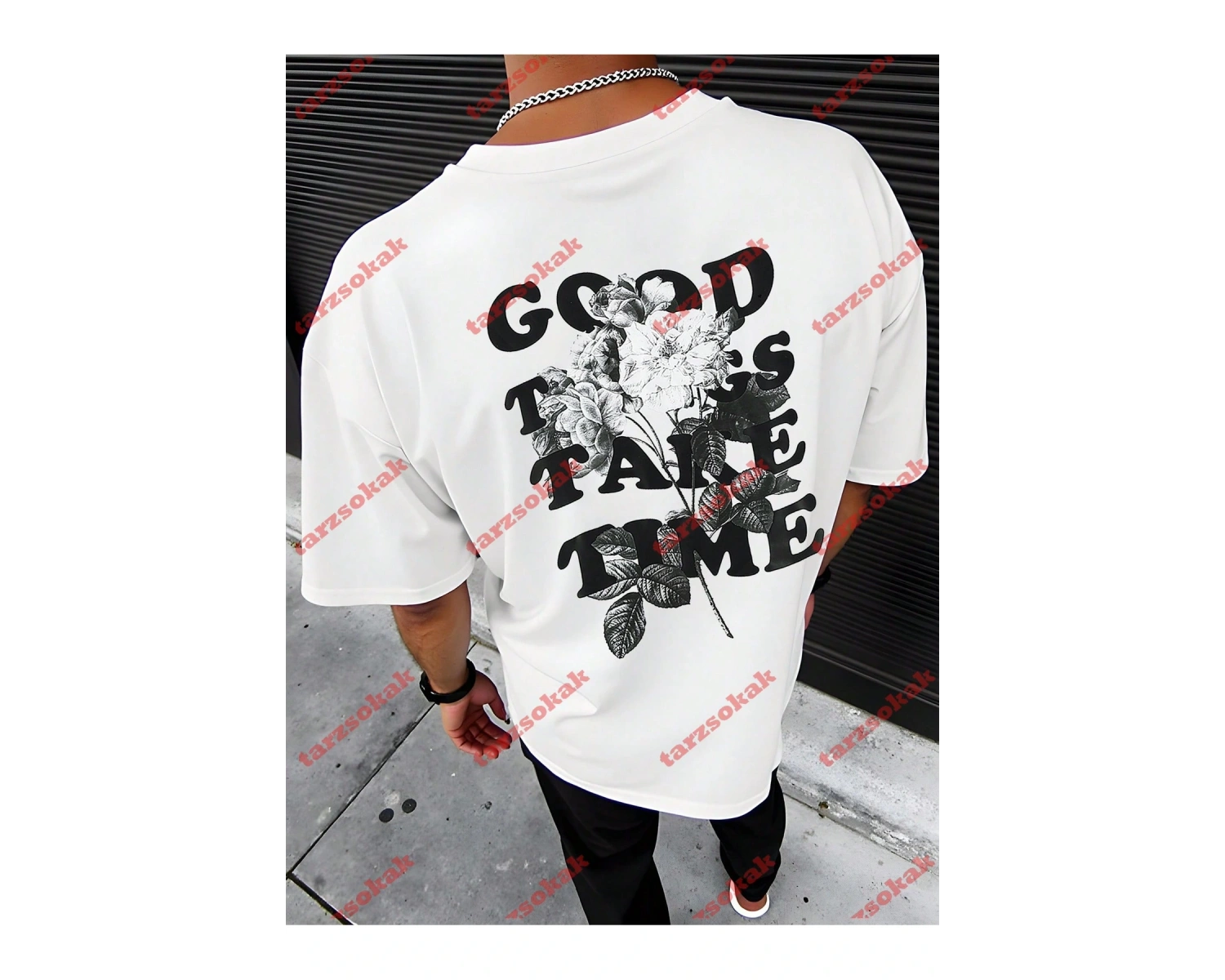 Model 3671 Erkek Yazlık Yuvarlak Yaka Kısa Kollu Günlük Tişört, Yaz