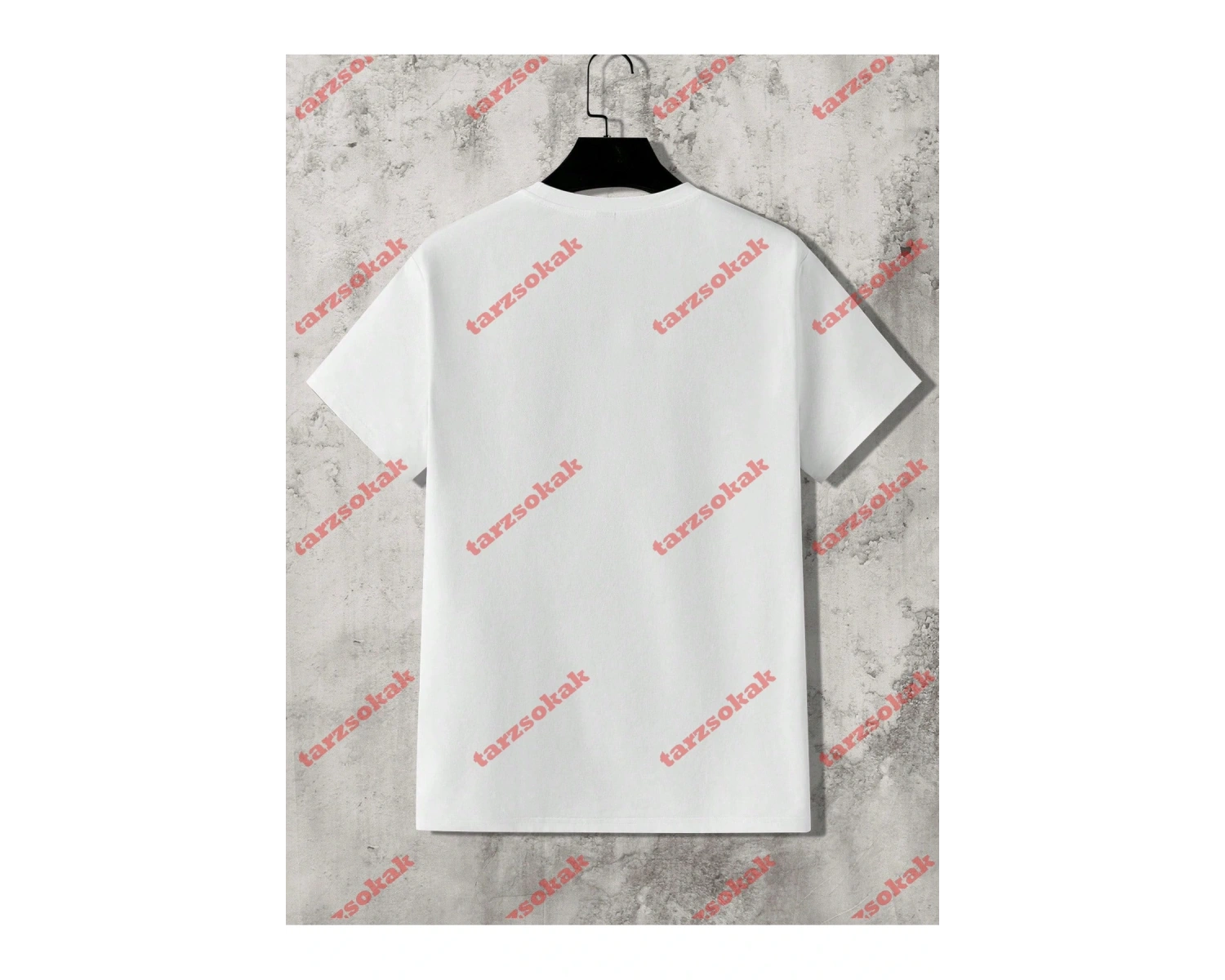 Model 3673 Erkek Yazlık Yuvarlak Yaka Kısa Kollu Günlük Tişört, Yaz