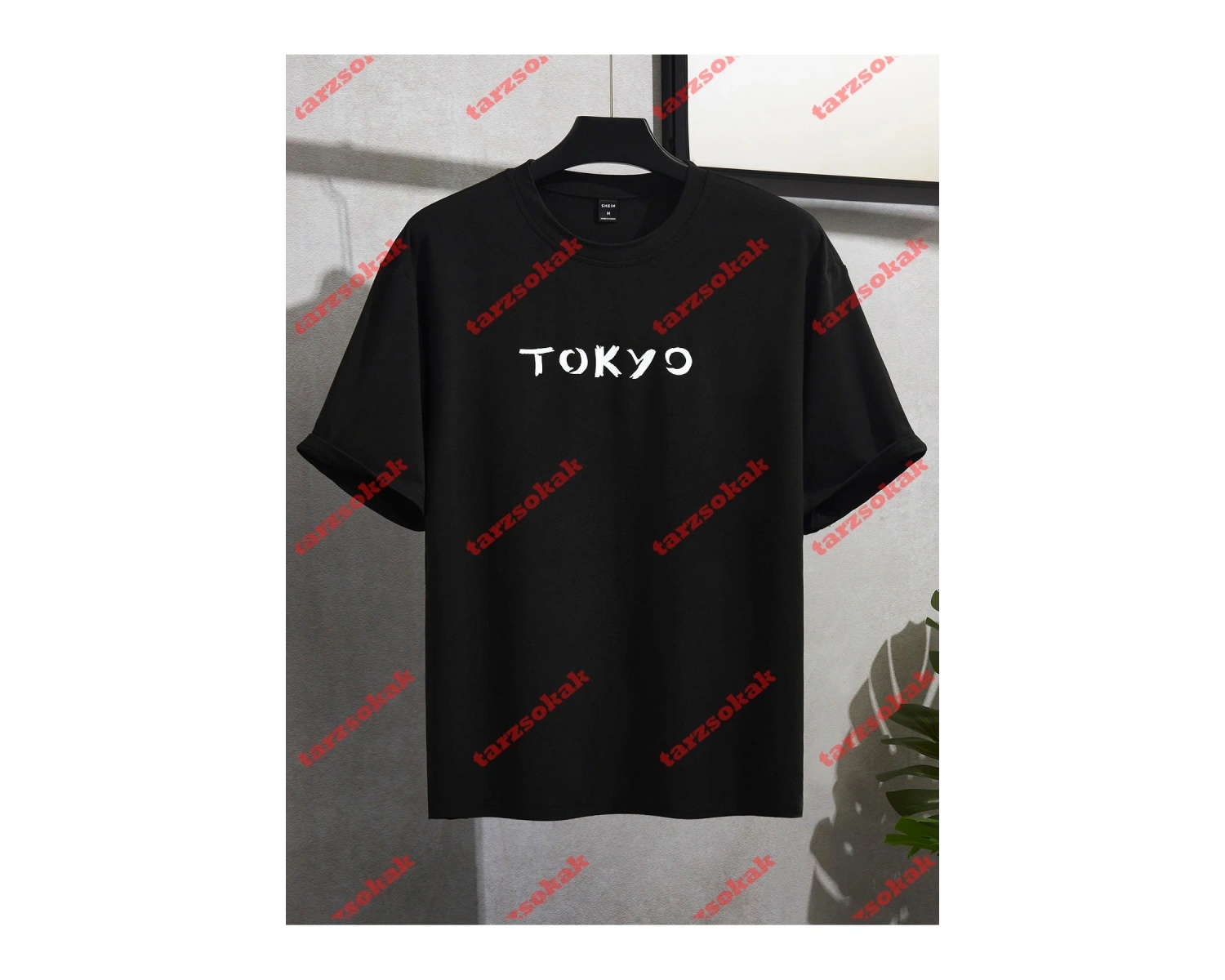 Model 3677 Erkek Yazlık Yuvarlak Yaka Kısa Kollu Günlük Tişört, Yaz