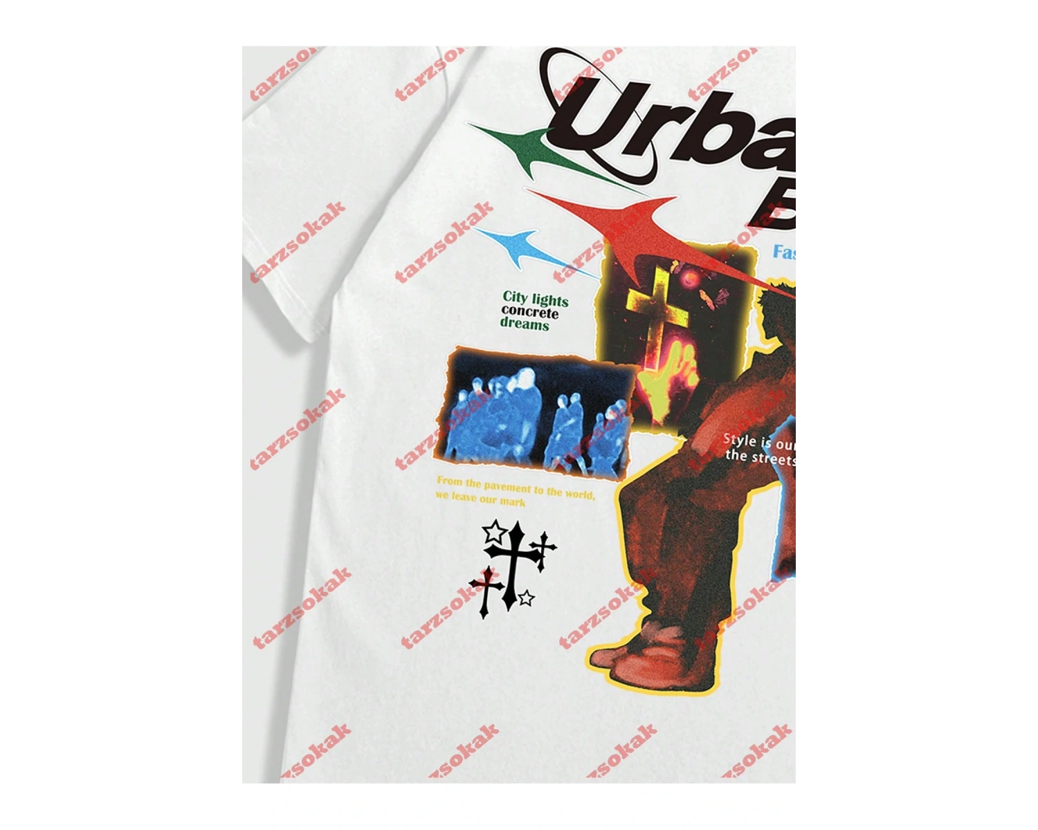 Model 3678 Erkek Yazlık Yuvarlak Yaka Kısa Kollu Günlük Tişört, Yaz