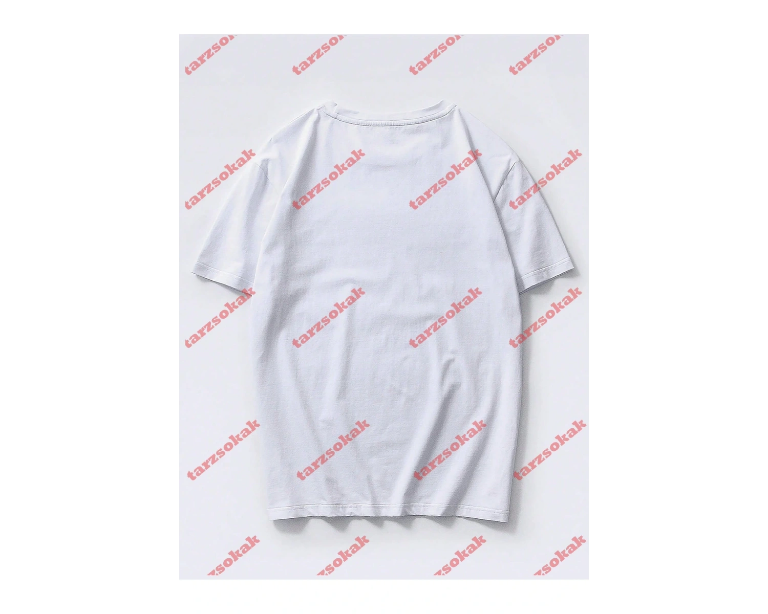 Model 3680 Erkek Yazlık Yuvarlak Yaka Kısa Kollu Günlük Tişört, Yaz