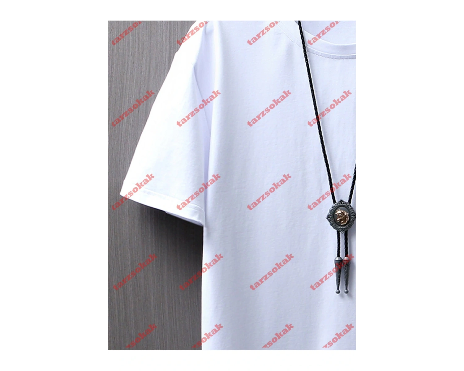 Model 3683 Erkek Yazlık Yuvarlak Yaka Kısa Kollu Günlük Tişört, Yaz