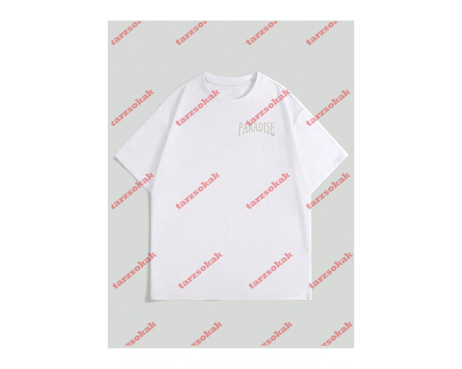 Model 3685 Erkek Yazlık Yuvarlak Yaka Kısa Kollu Günlük Tişört, Yaz