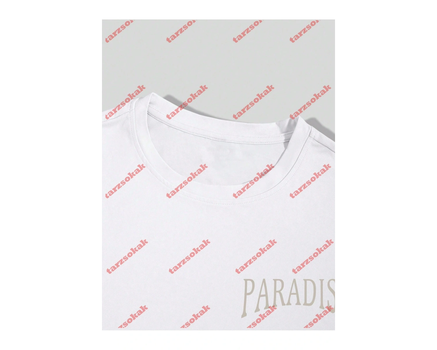 Model 3685 Erkek Yazlık Yuvarlak Yaka Kısa Kollu Günlük Tişört, Yaz