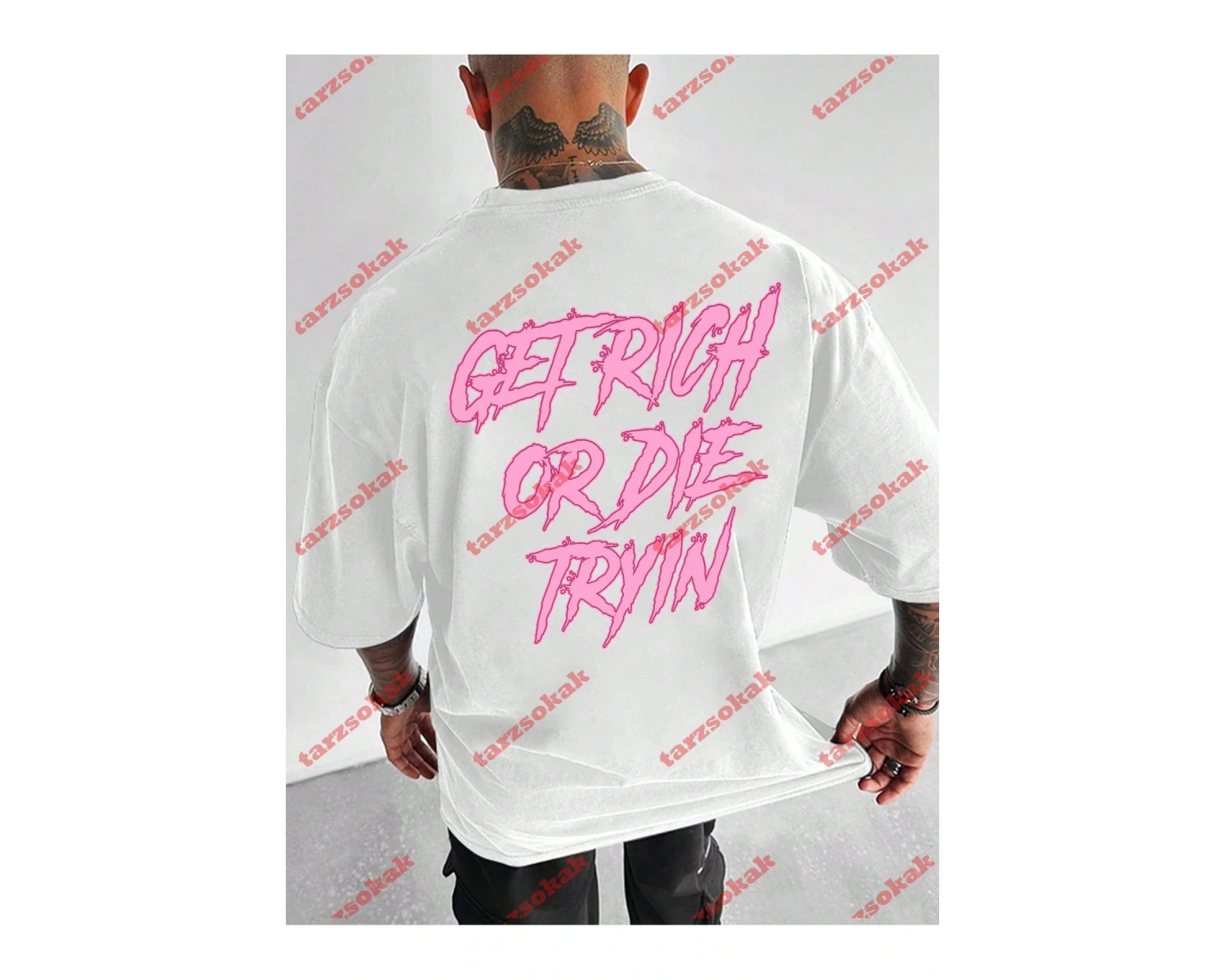 Model 3689 Erkek Yazlık Yuvarlak Yaka Kısa Kollu Günlük Tişört, Yaz