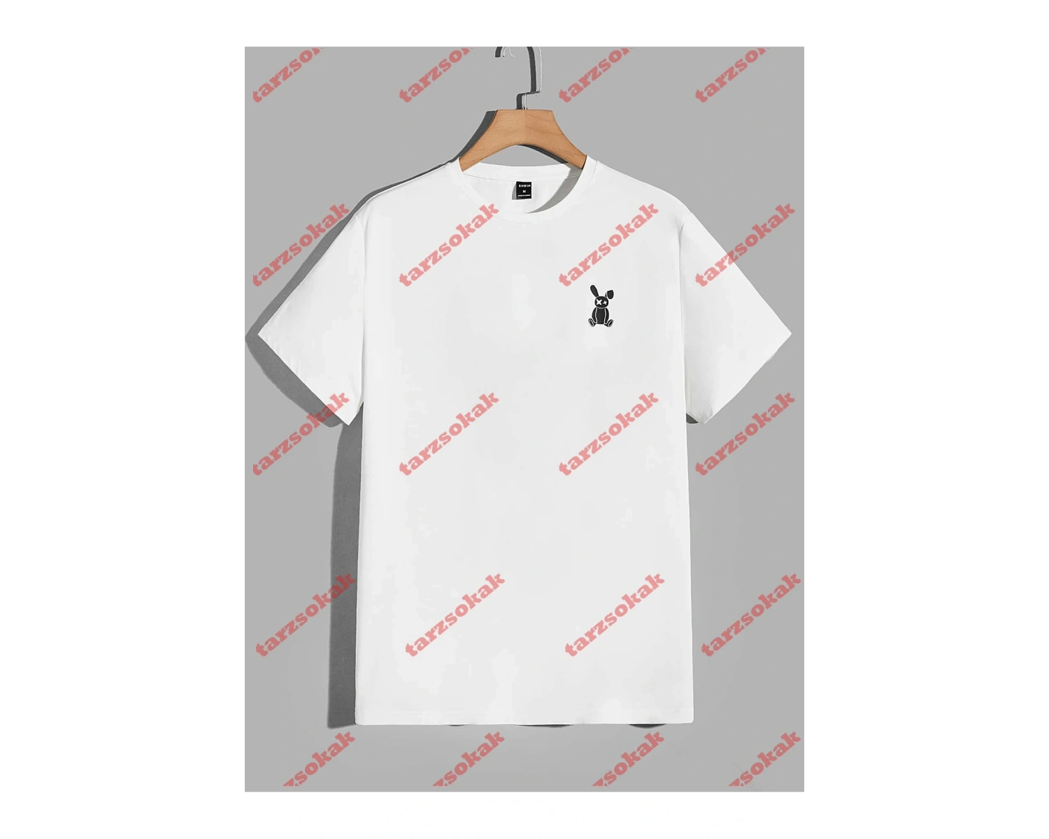 Model 3696 Erkek Yazlık Yuvarlak Yaka Kısa Kollu Günlük Tişört, Yaz