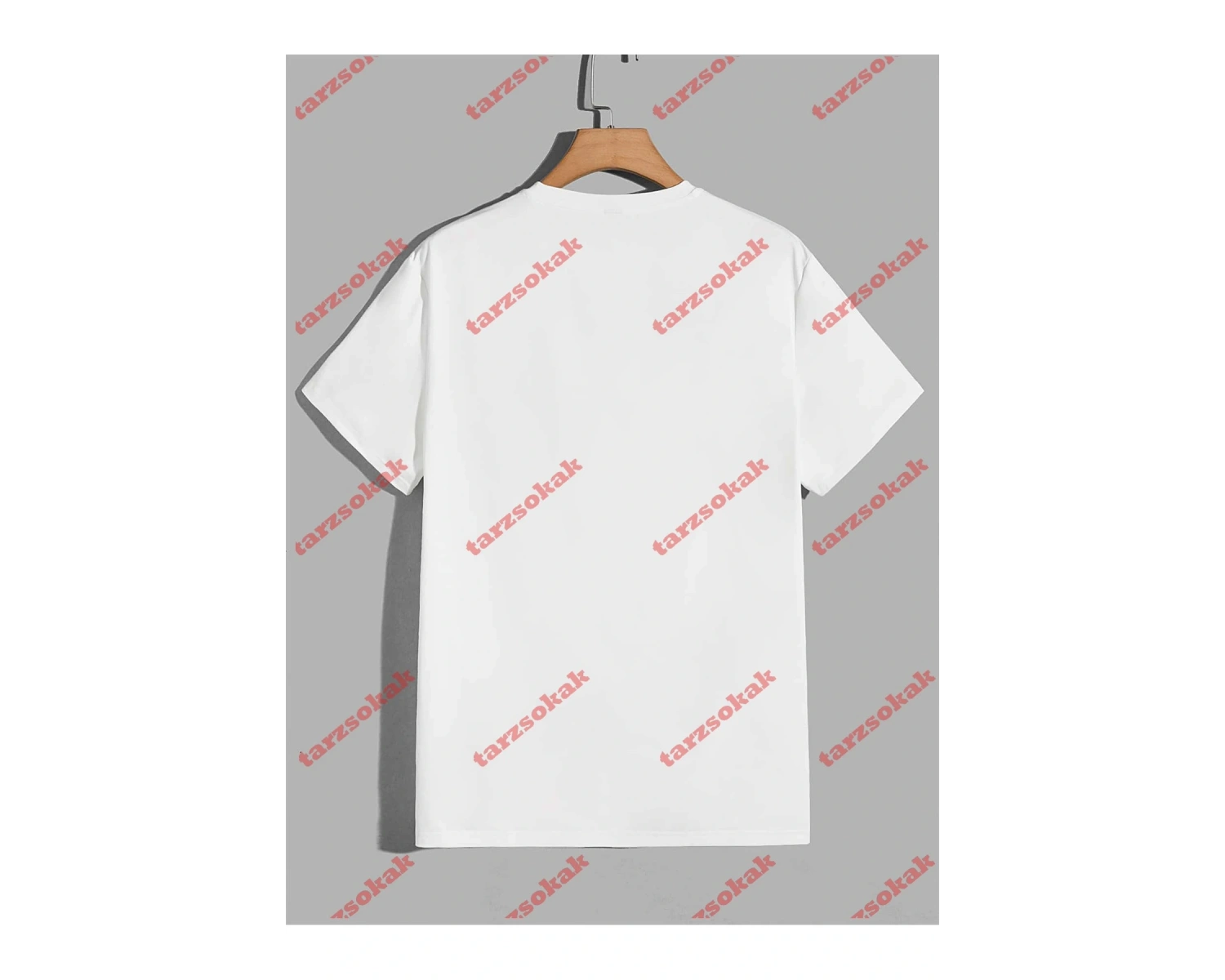 Model 3696 Erkek Yazlık Yuvarlak Yaka Kısa Kollu Günlük Tişört, Yaz