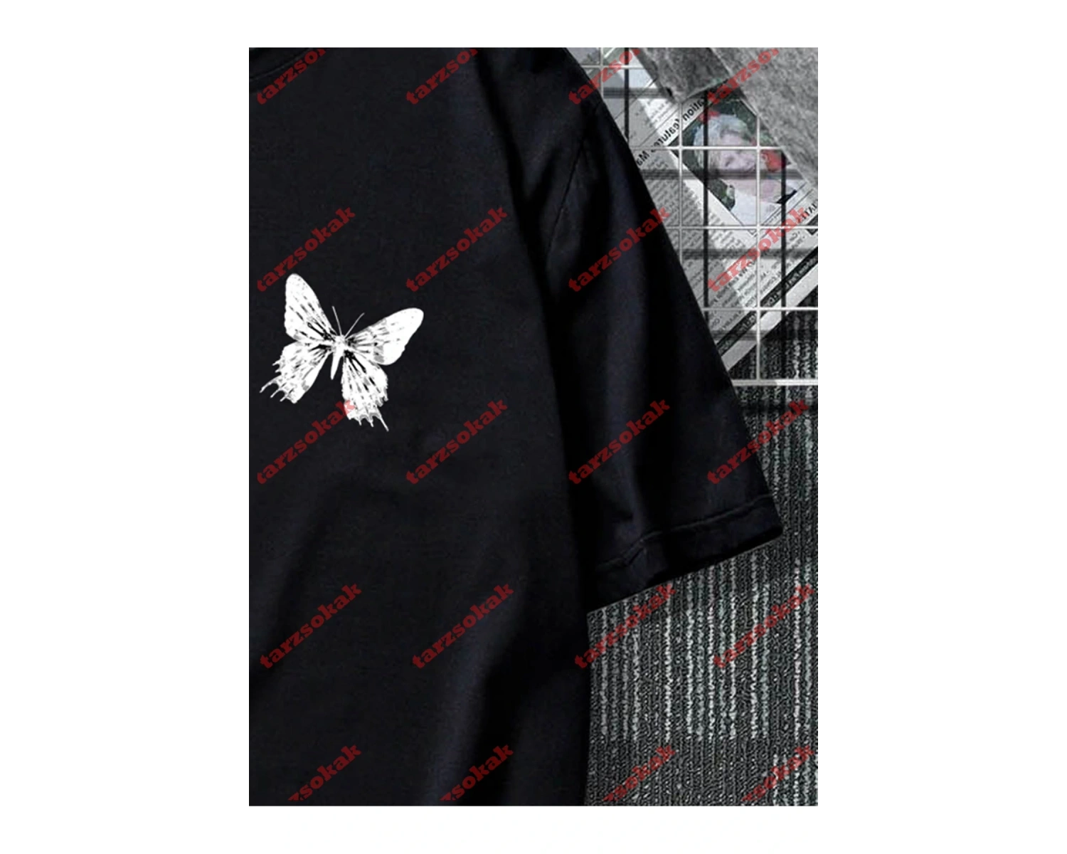 Model 3697 Erkek Yazlık Yuvarlak Yaka Kısa Kollu Günlük Tişört, Yaz