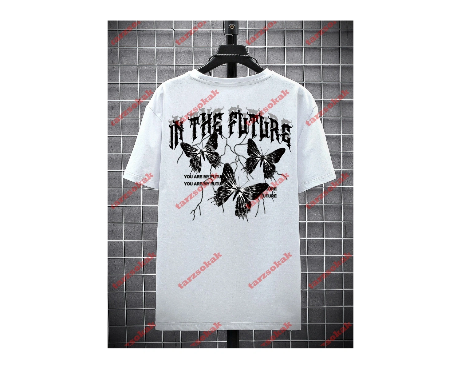 Model 3697 Erkek Yazlık Yuvarlak Yaka Kısa Kollu Günlük Tişört, Yaz