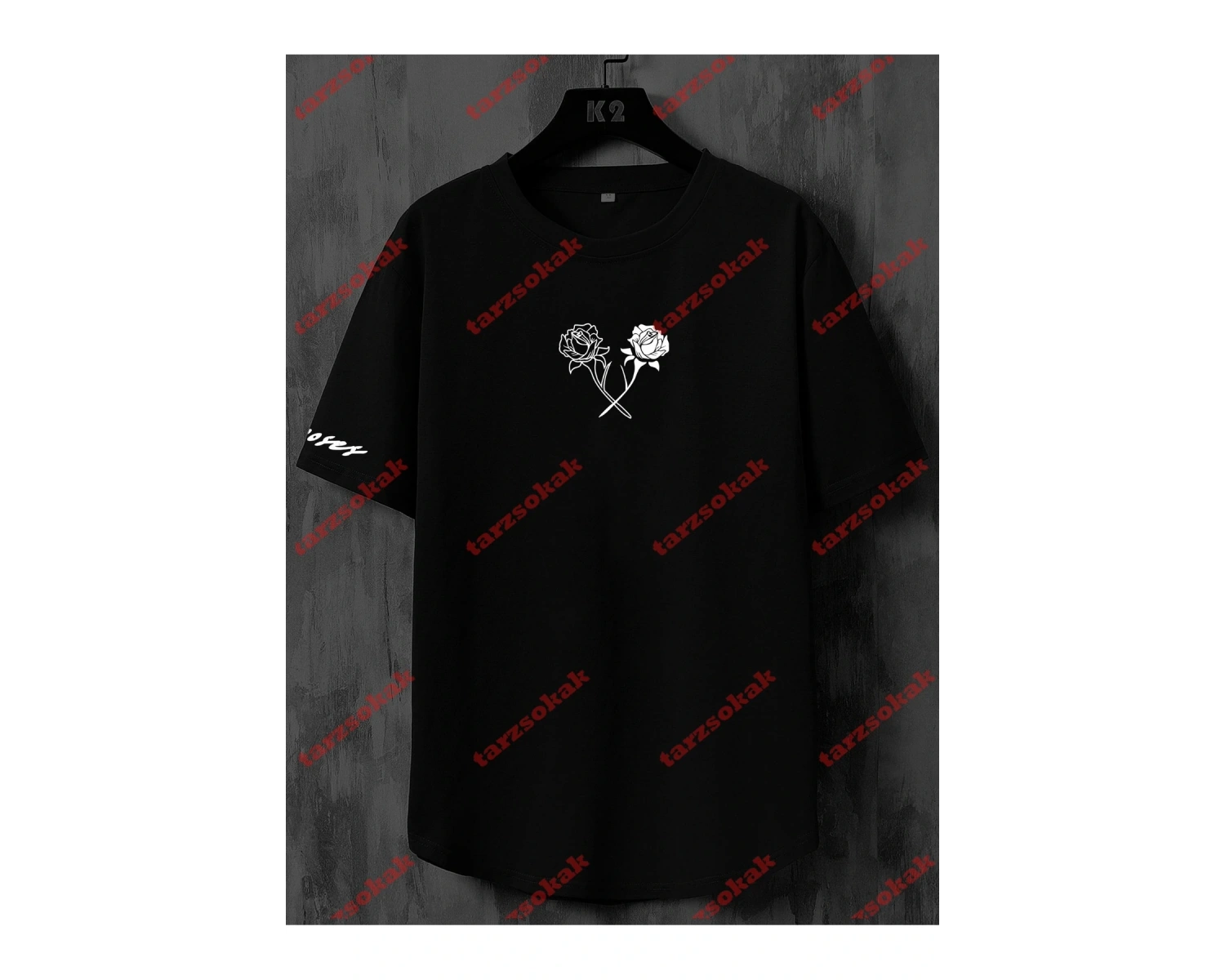 Model 3699 Erkek Yazlık Yuvarlak Yaka Kısa Kollu Günlük Tişört, Yaz