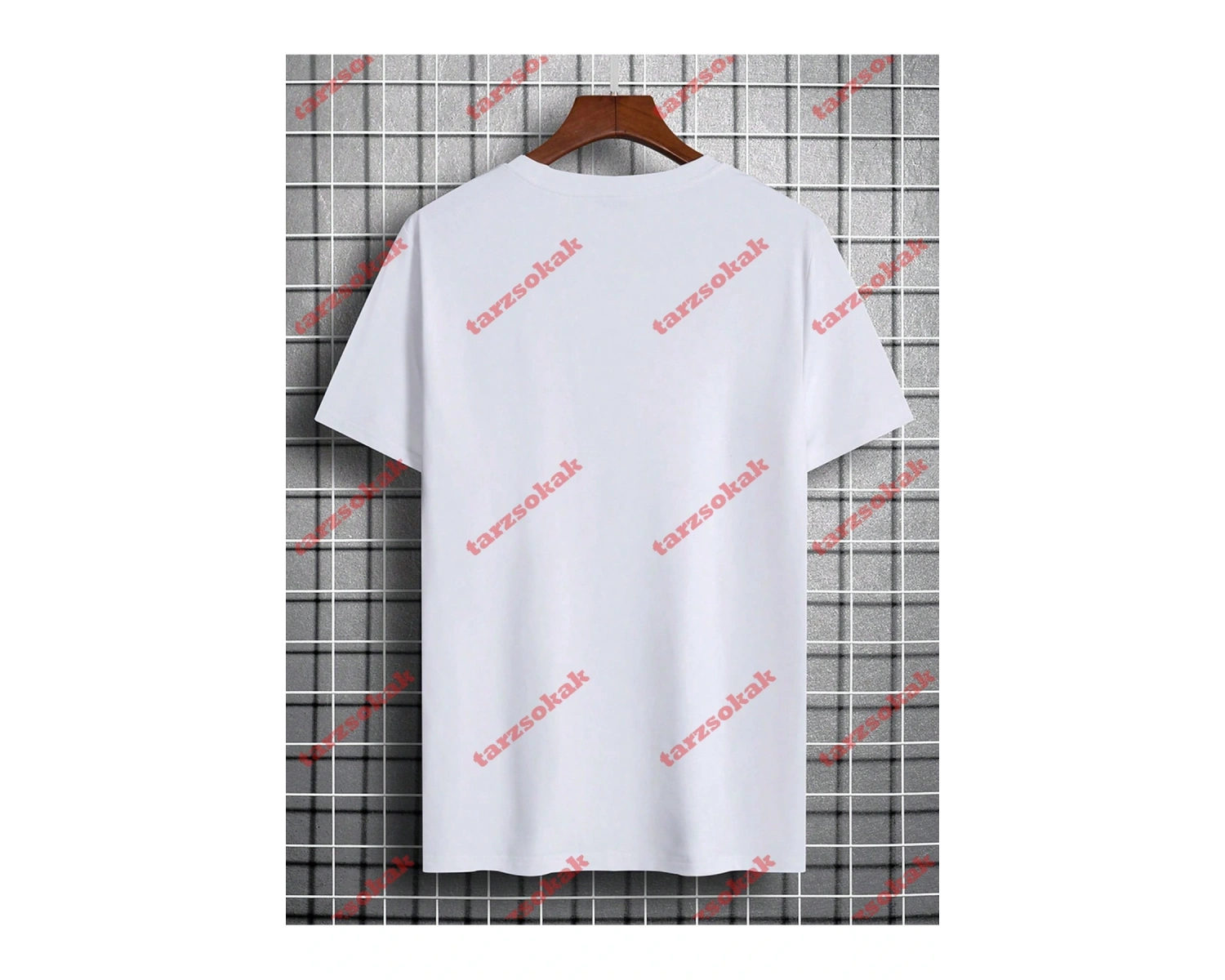 Model 3700 Erkek Yazlık Yuvarlak Yaka Kısa Kollu Günlük Tişört, Yaz