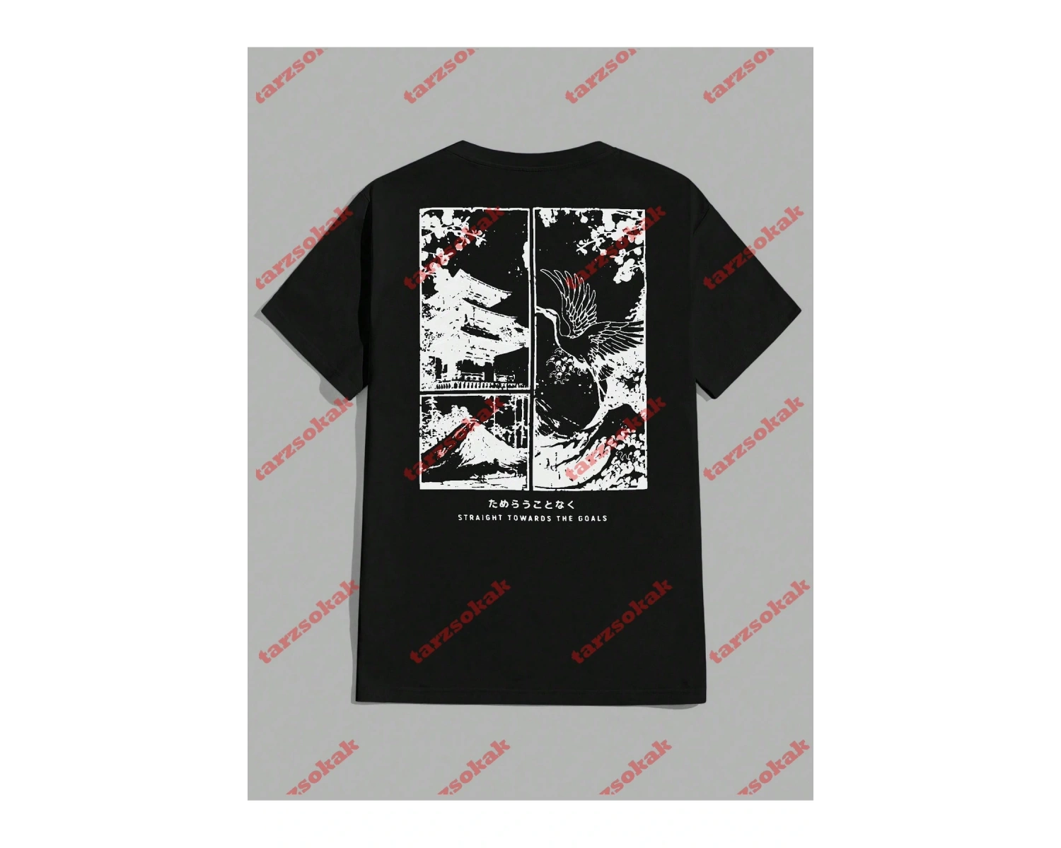 Model 3701 Erkek Yazlık Yuvarlak Yaka Kısa Kollu Günlük Tişört, Yaz