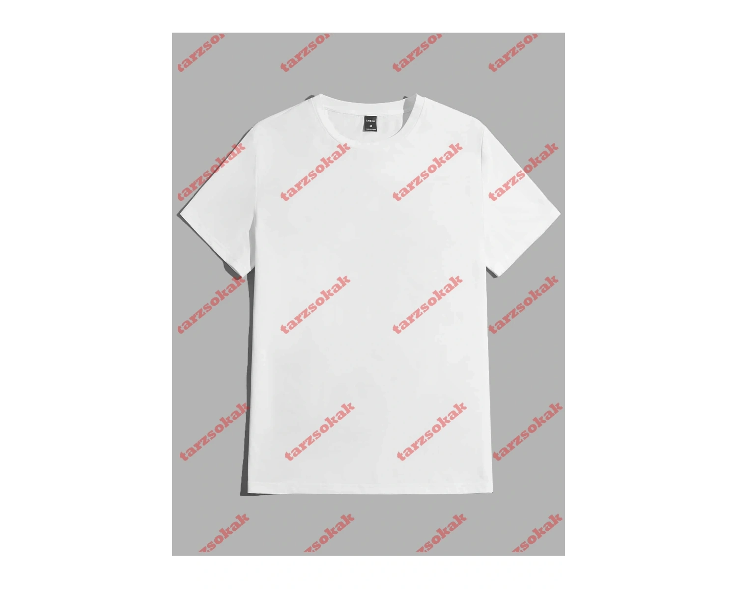 Model 3701 Erkek Yazlık Yuvarlak Yaka Kısa Kollu Günlük Tişört, Yaz