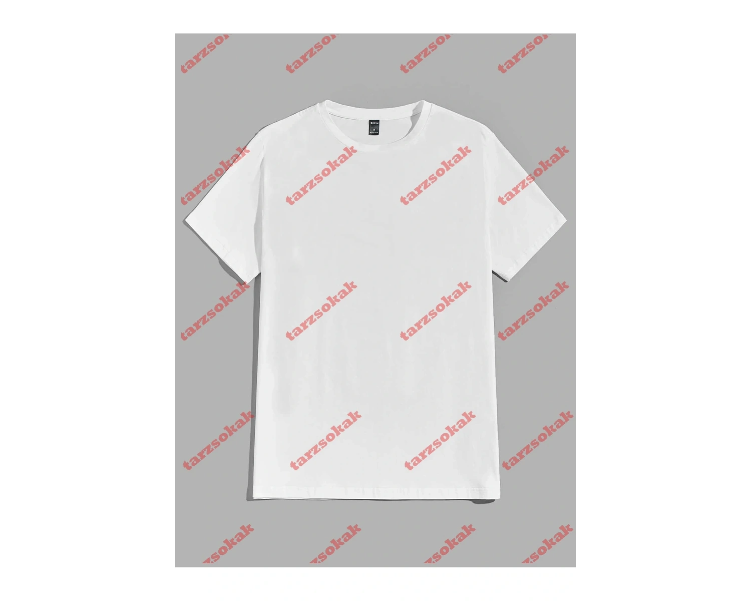 Model 3701 Erkek Yazlık Yuvarlak Yaka Kısa Kollu Günlük Tişört, Yaz