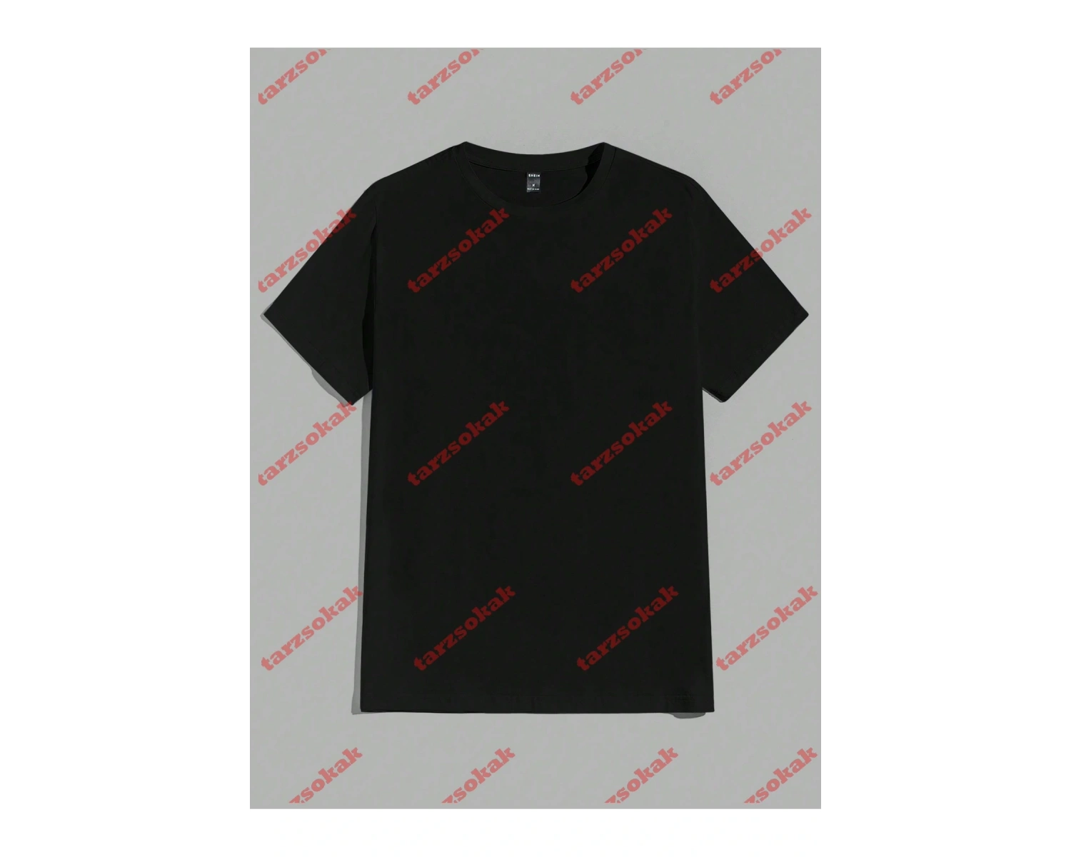 Model 3701 Erkek Yazlık Yuvarlak Yaka Kısa Kollu Günlük Tişört, Yaz