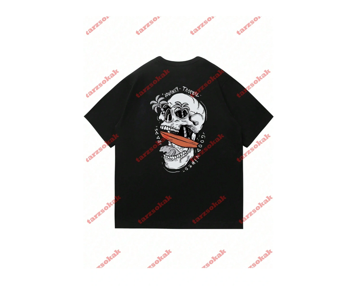 Model 3705 Erkek Yazlık Yuvarlak Yaka Kısa Kollu Günlük Tişört, Yaz